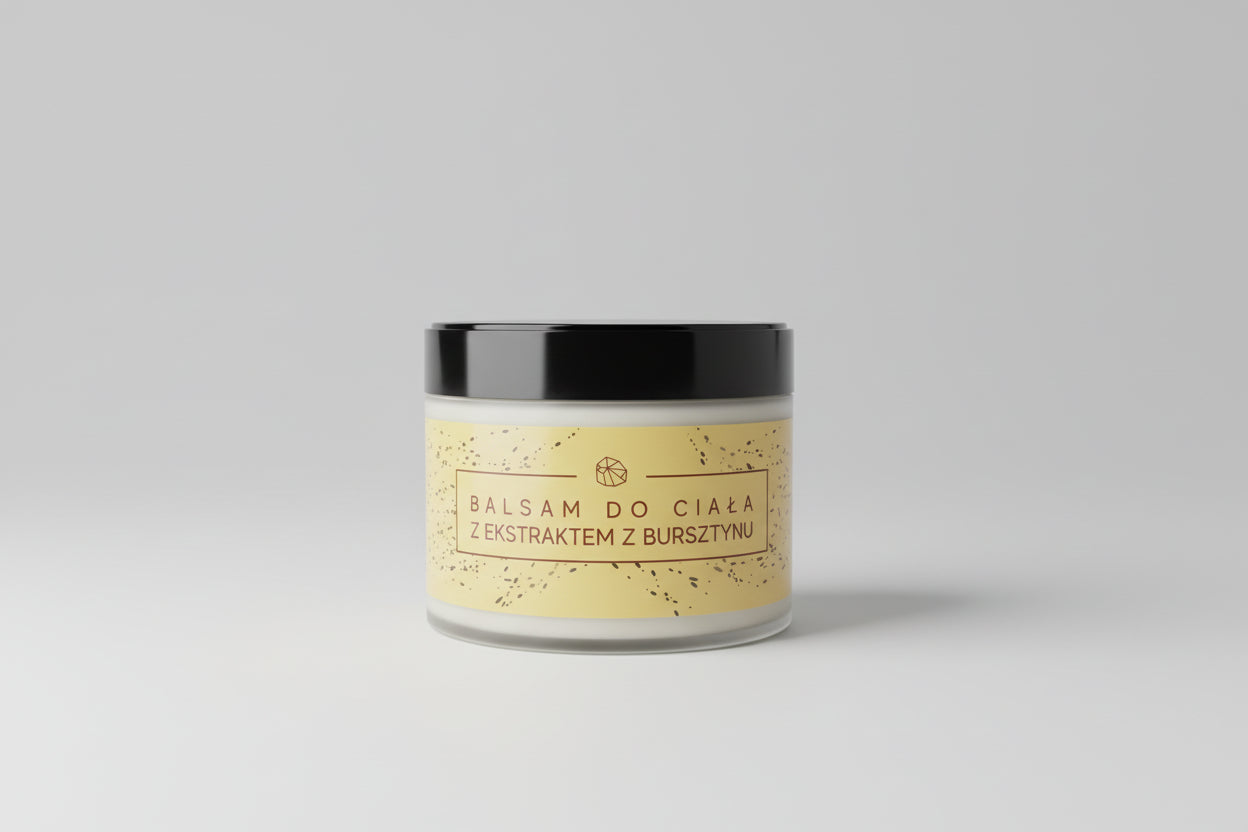 Balsam do ciała z ekstraktem z bursztynu