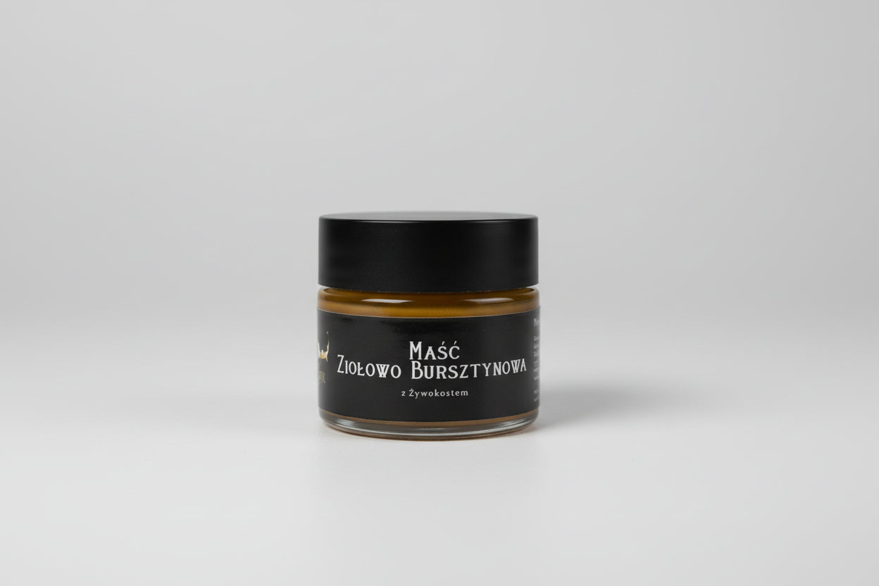 Maść ziołowo-bursztynowa